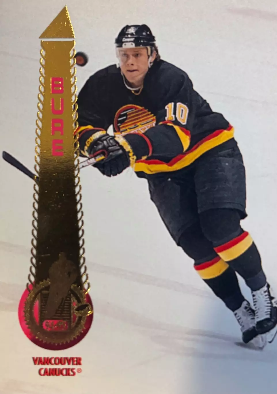 Карточка Павел Буре Vancouver Canucks-Ванкувер, Спартак, ЦСКА Москва NHL-НХЛ