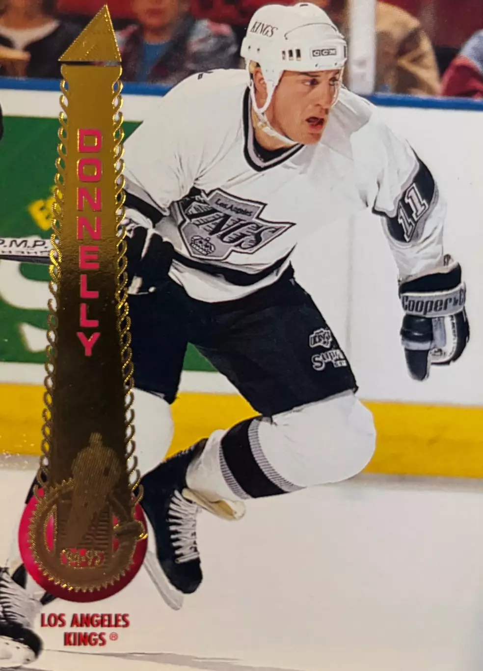 Хоккей. Карточка Mike Donnelly - Майк Доннелли Los Angeles Kings - Кингз НХЛ/NHL