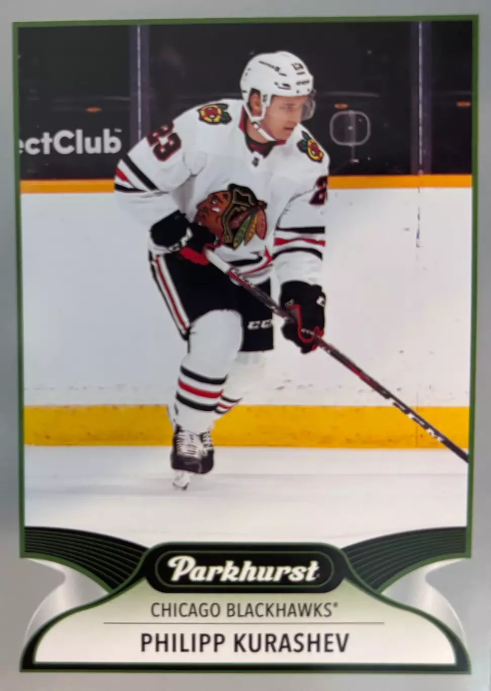 Карточка Philipp Kurashev - Филипп Курашев Chicago Blackhawks - Чикаго НХЛ NHL
