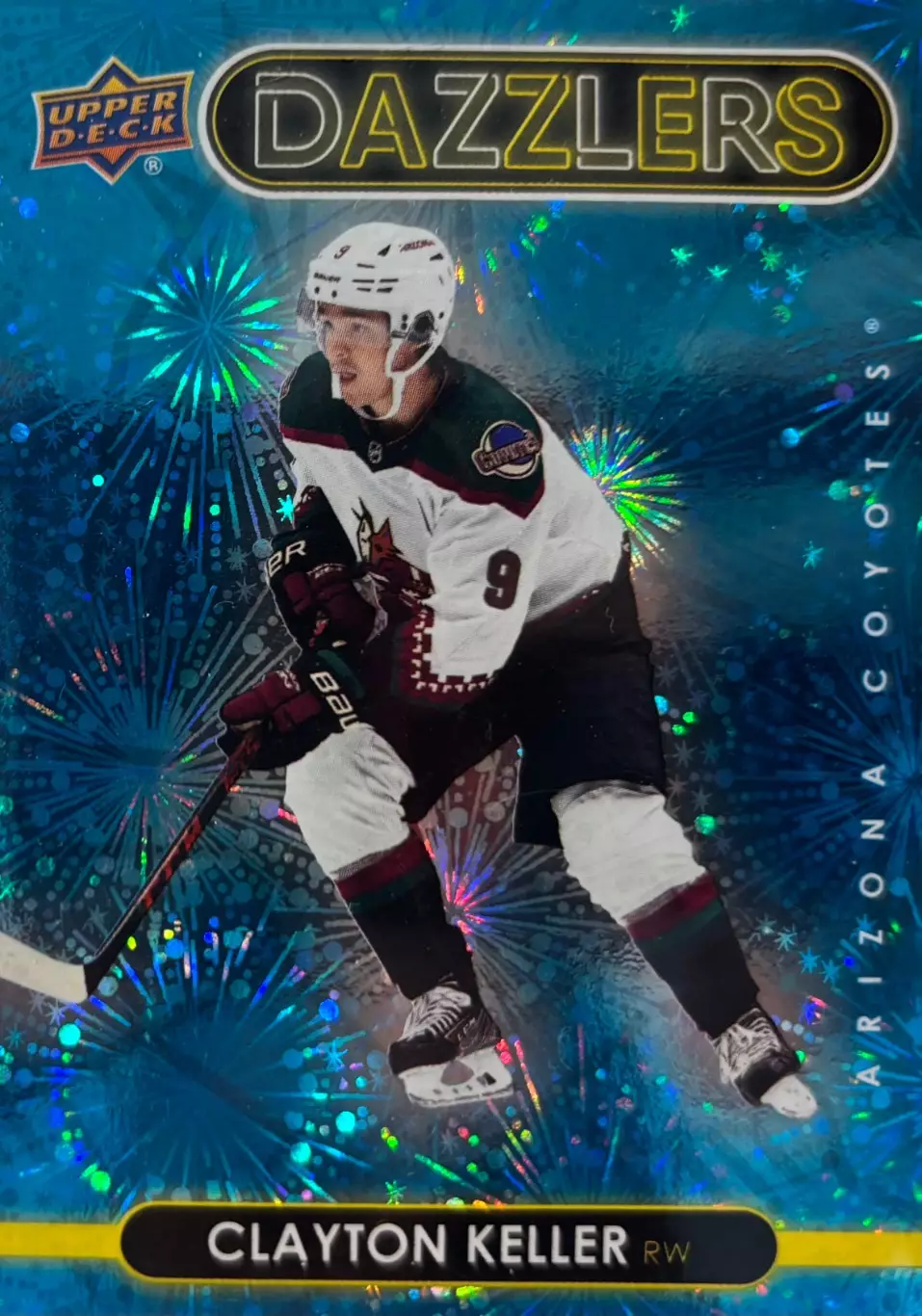 Хоккей. Карточка Clayton Keller-Клейтон Келлер Arizona Coyotes - Аризона НХЛ-NHL