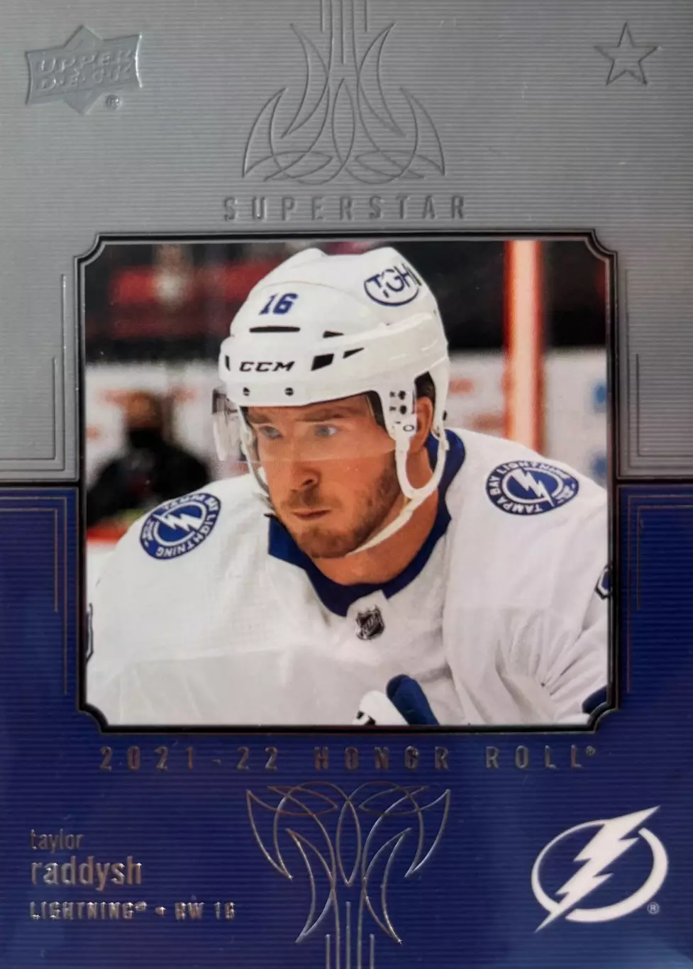 Хоккей. Карточка Taylor Raddysh-Тэйлор Рэддиш Tampa Bay Lightning-Тампа НХЛ-NHL