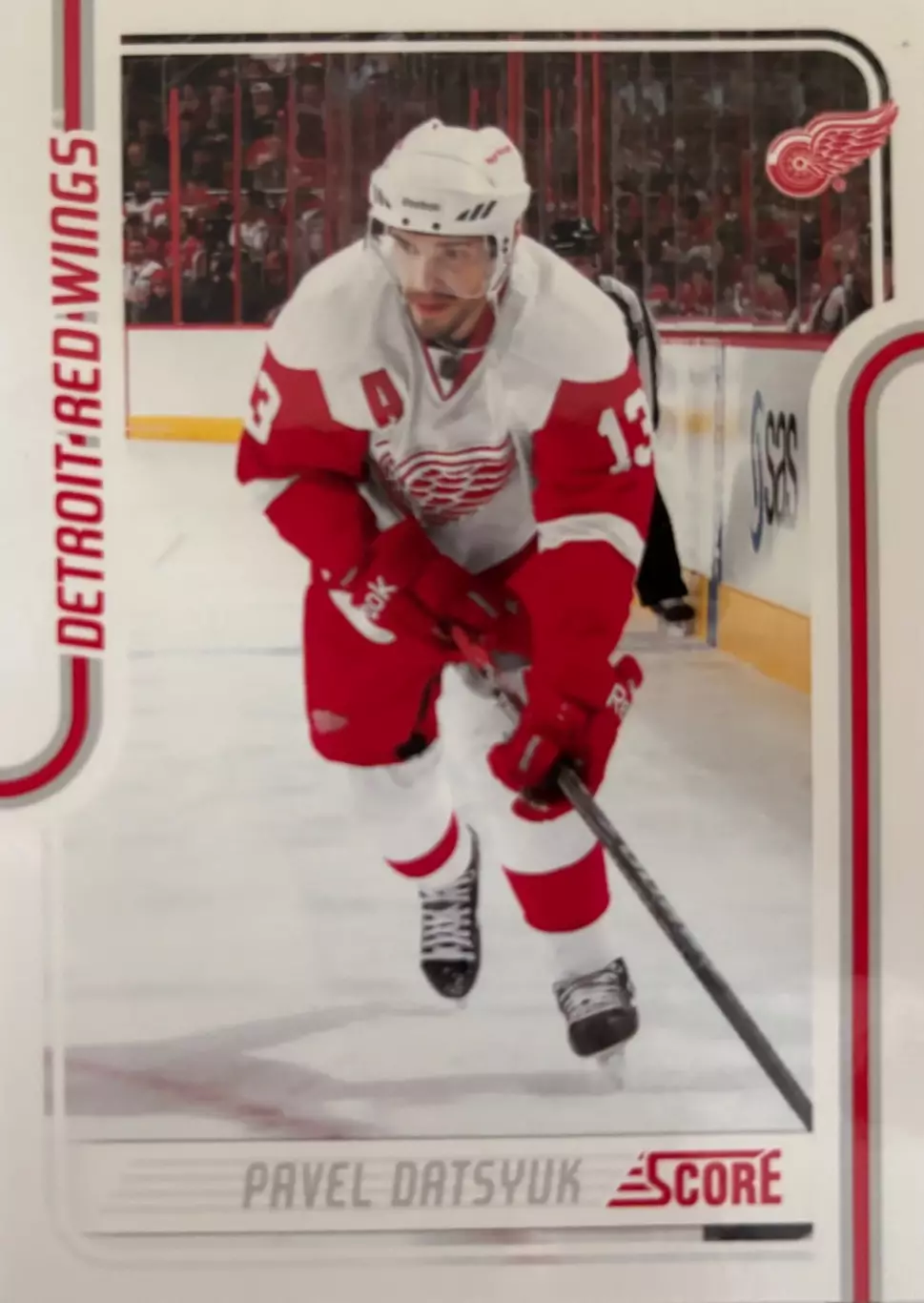 Карточка Павел Дацюк Detroit Red Wings/Детройт, ЦСКА, Автомобилист, СКА НХЛ/КХЛ