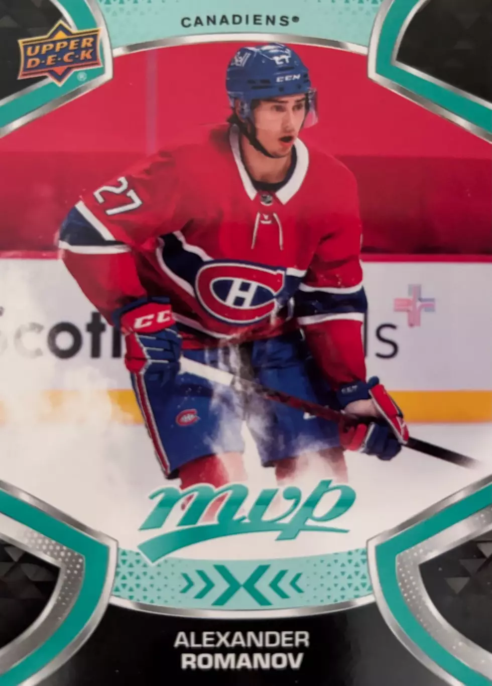 Хоккей. Карточка Александр Романов Montreal Canadiens-Монреаль, ЦСКА НХЛ-NHL