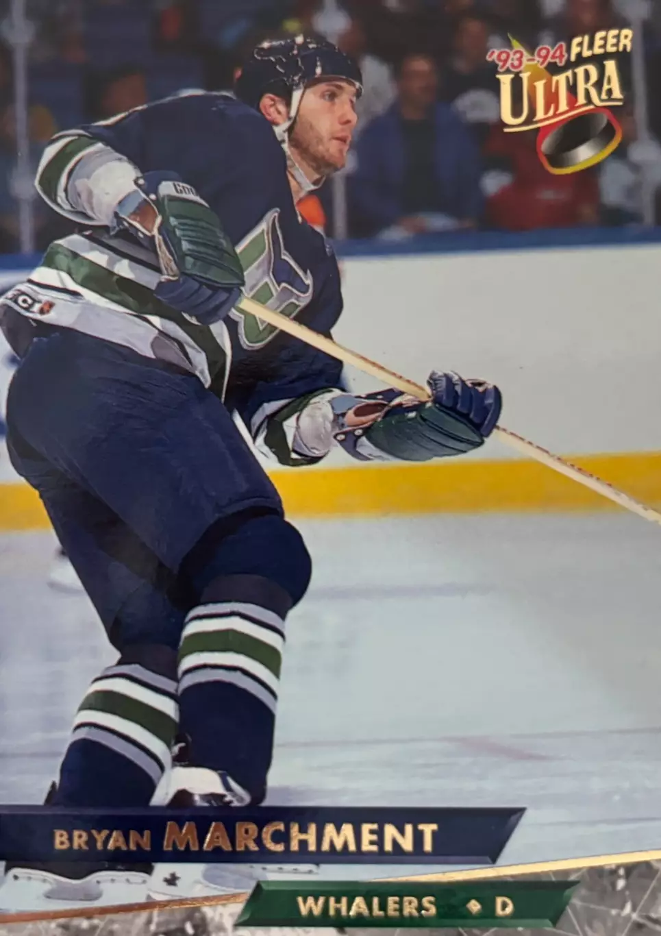 Карточка Bryan Marchment - Брайан Марчмент Hartford Whalers - Хартфорд НХЛ/NHL