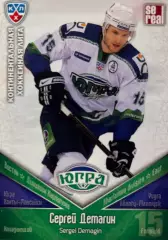 Хоккей. Карточка Сергей Демагин Югра Ханты-Мансийск КХЛ/KHL сезон 2011/12 SeReal