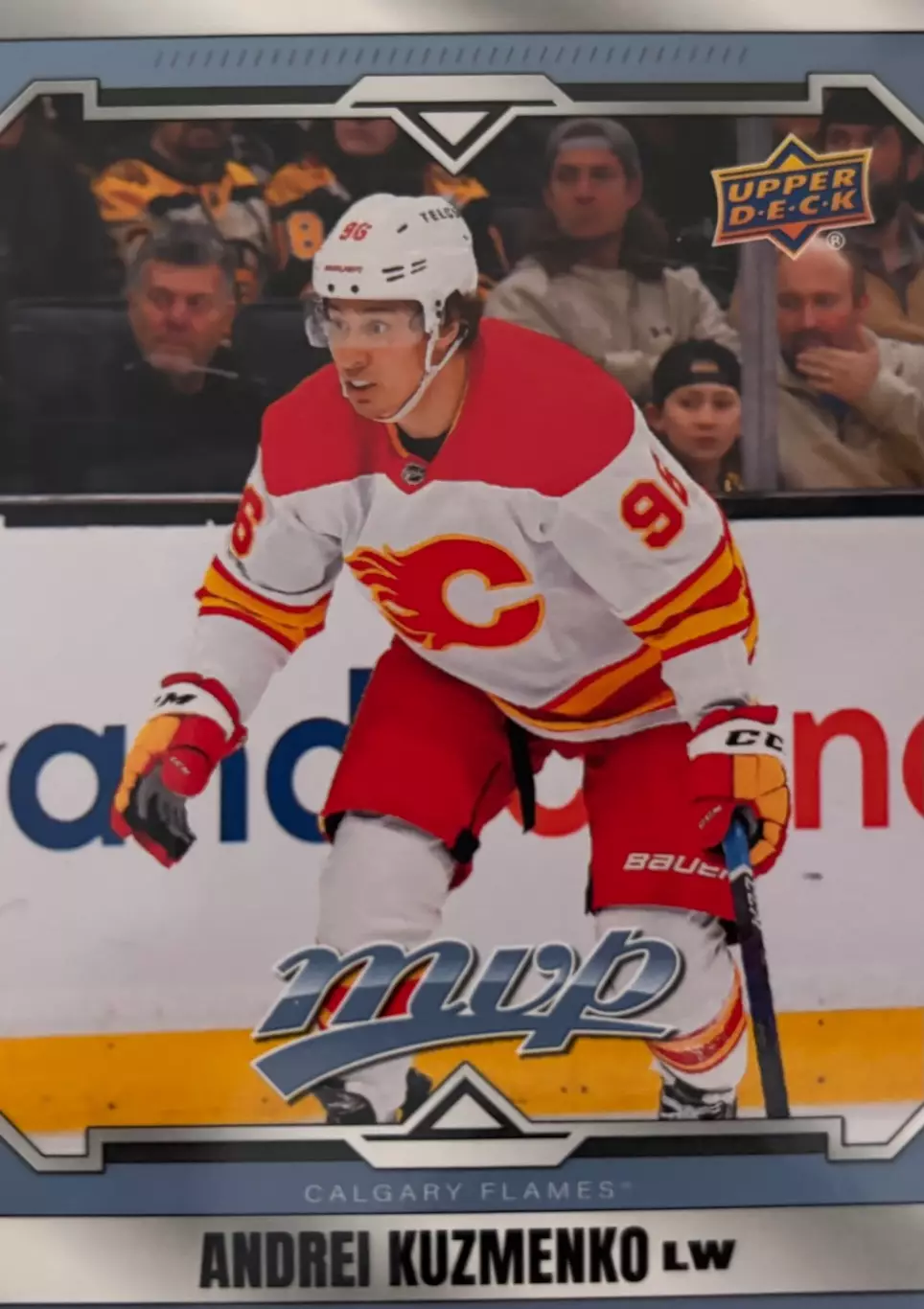 Карточка Андрей Кузьменко Calgary Flames/Калгари Флэймз, СКА, ЦСКА НХЛ/NHL/КХЛ