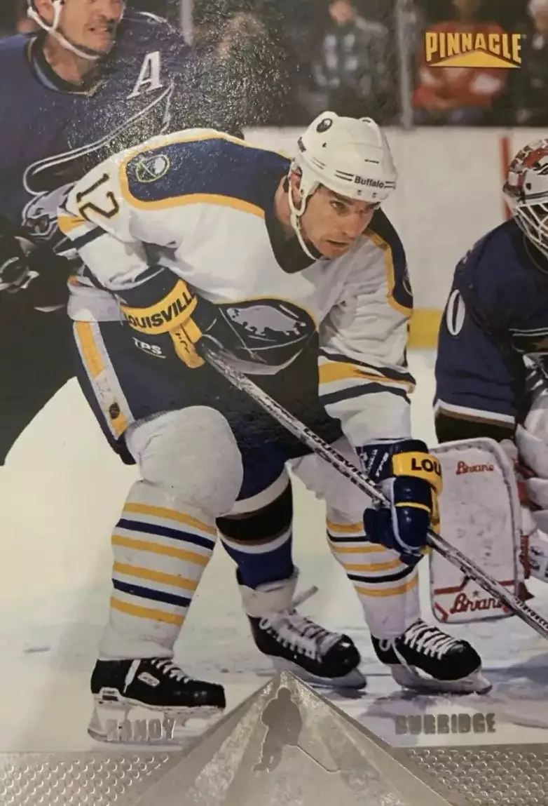 Хоккей. Карточка Randy Burridge - Рэнди Барридж Buffalo Sabres - Баффало НХЛ/NHL