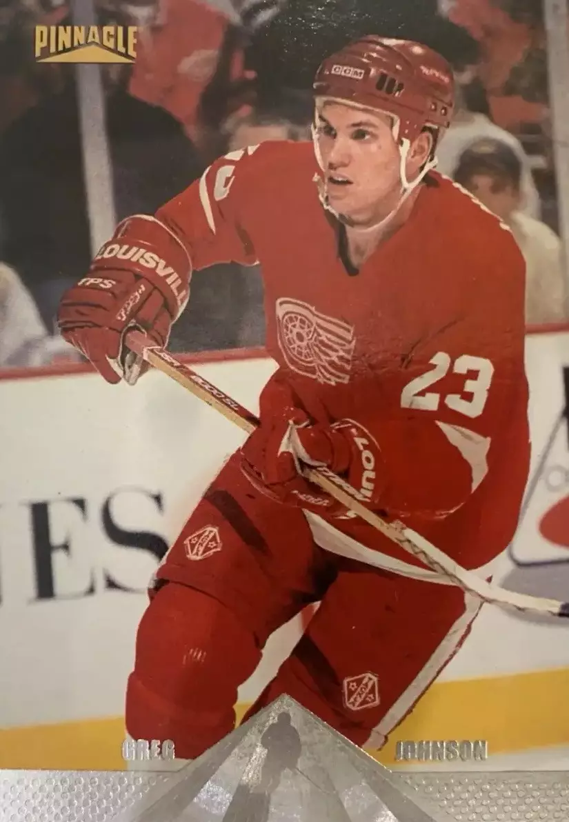 Хоккей. Карточка Greg Johnson - Грег Джонсон Detroit Red Wings - Детройт НХЛ/NHL