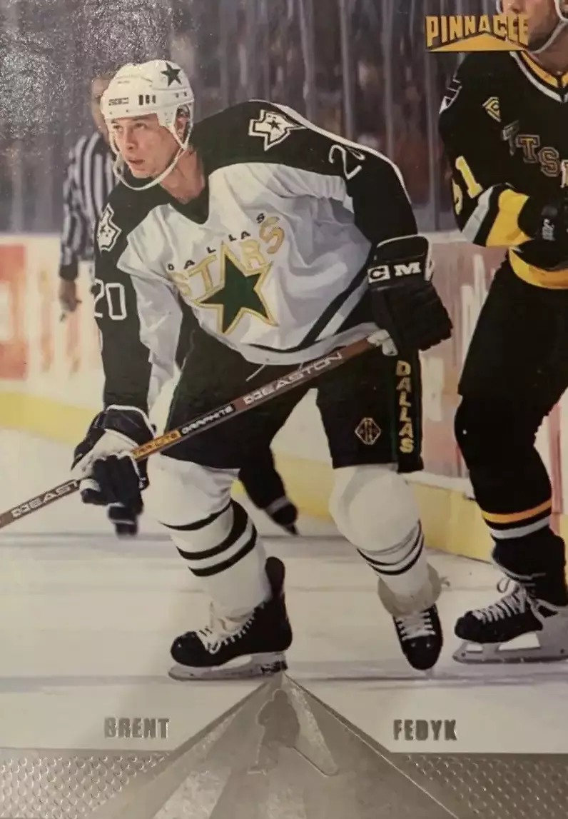 Хоккей. Карточка Brent Fedyk - Брент Федык Dallas Stars - Даллас Старз НХЛ/NHL