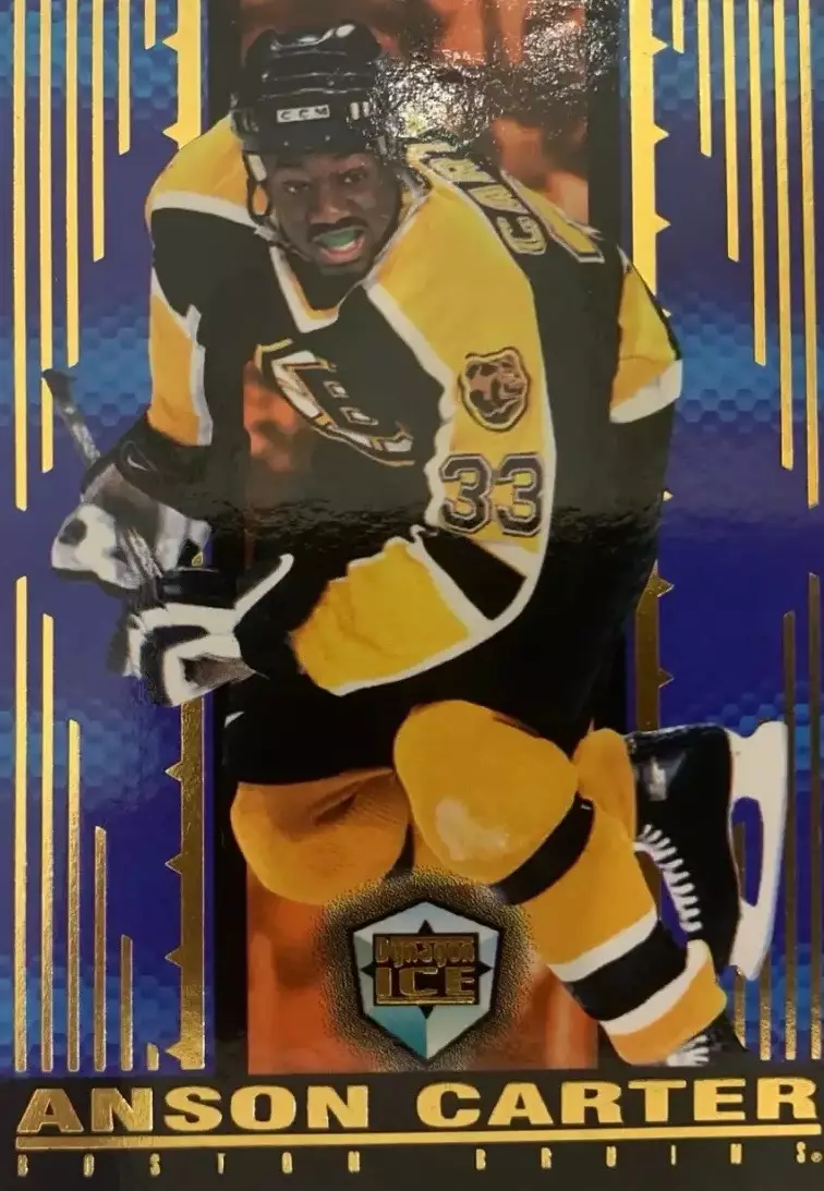 Хоккей. Карточка Anson Carter-Энсон Картер Boston Bruins - Бостон Брюинз НХЛ/NHL