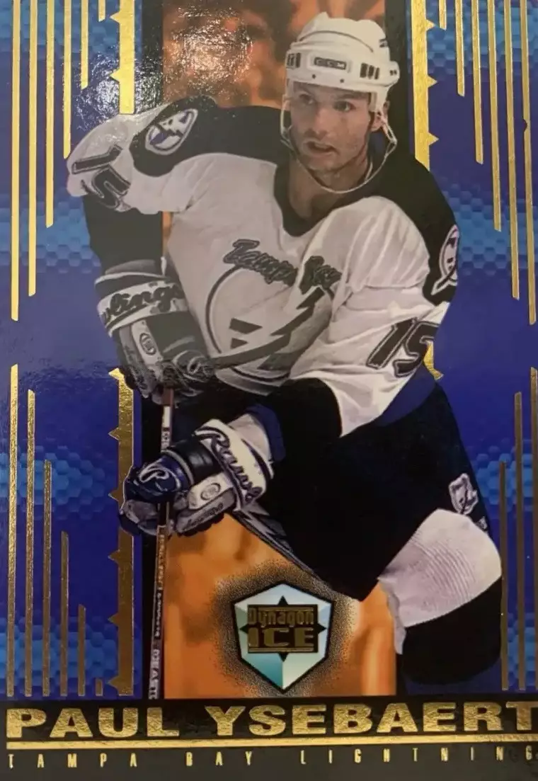 Хоккей. Карточка Paul Ysebaert-Пол Айзебер Tampa Bay Lightning-Тампа-Бэй НХЛ/NHL