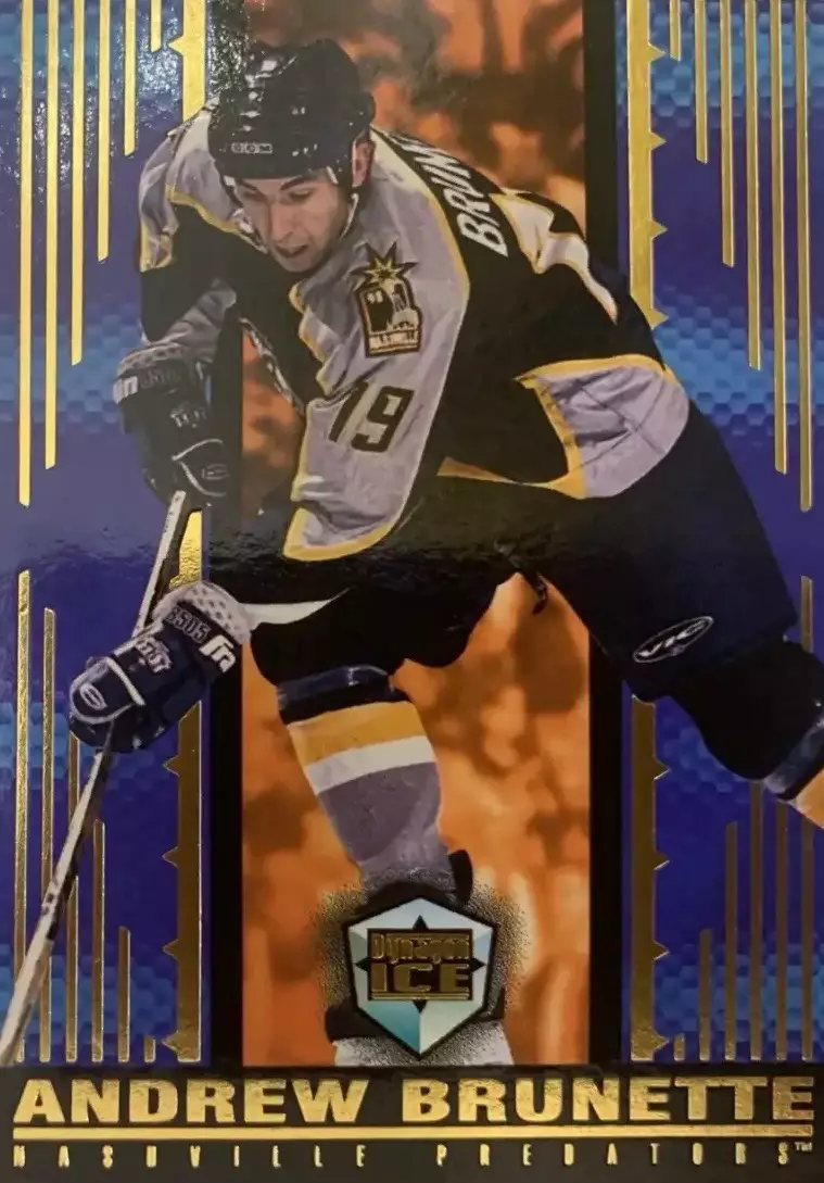 Карточка Andrew Brunette - Эндрю Брюнетт Nashville Predators - Нэшвилл НХЛ/NHL