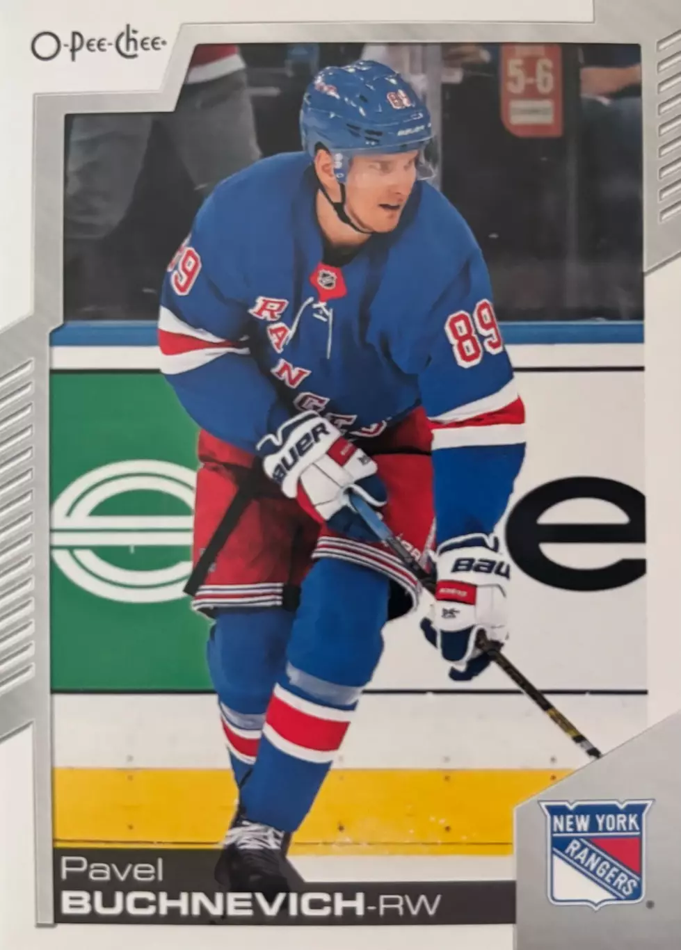 Хоккей. Карточка Павел Бучневич New York Rangers, СКА, Северсталь НХЛ/NHL/КХЛ