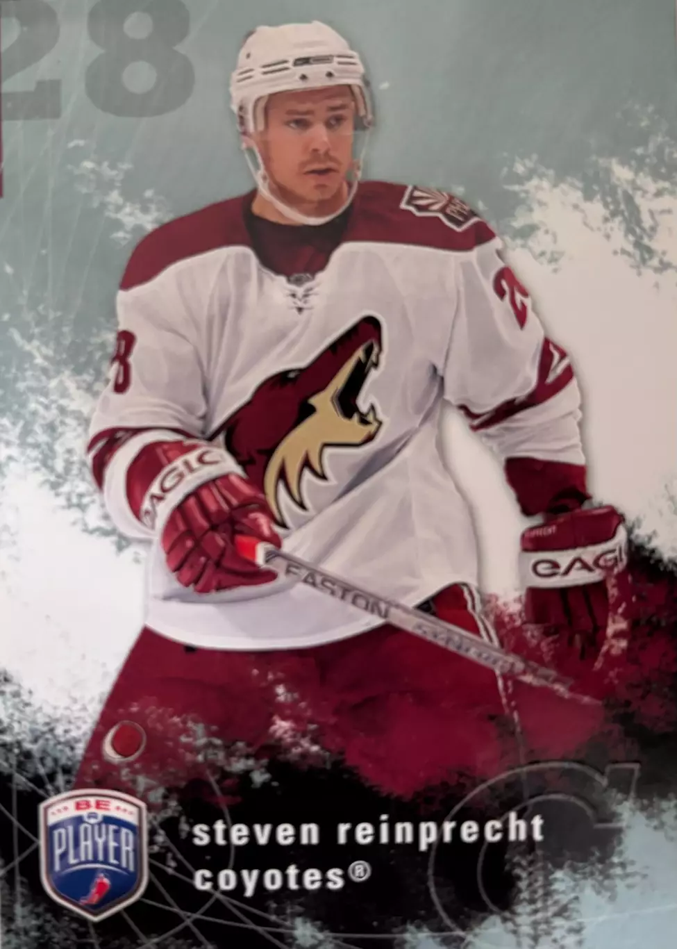 Карточка Steven Reinprecht - Стивен Райнпрехт Phoenix Coyotes - Финикс НХЛ/NHL