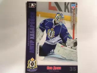 Хоккей. Карточка Янн Дани Амур Хабаровск КХЛ/KHL сезон 2010-2011 SeReal