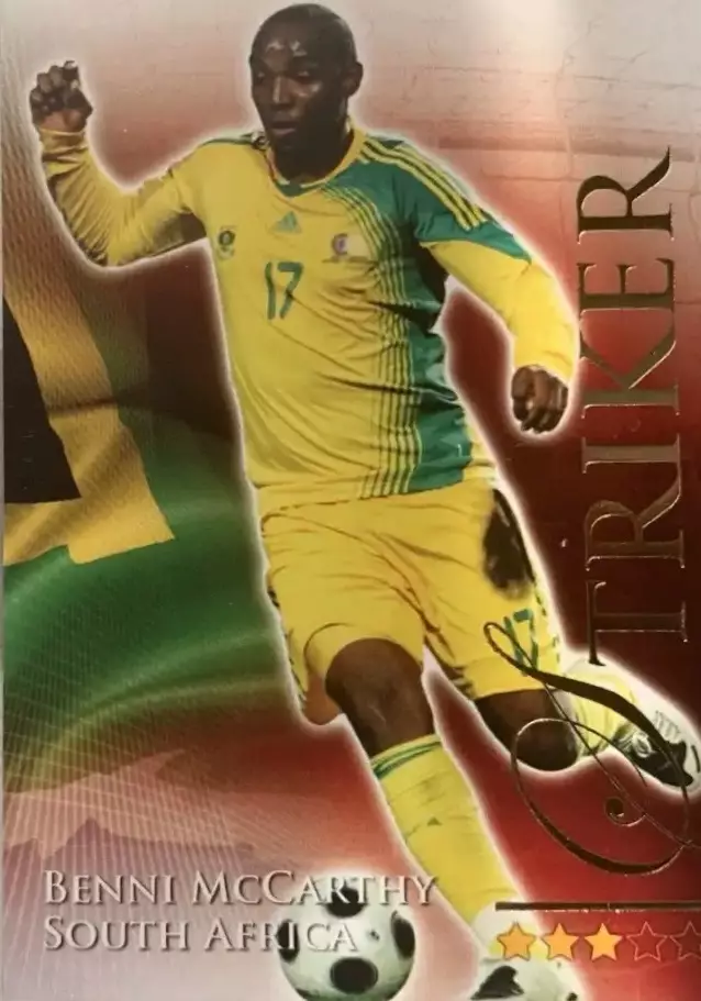Футбол. Карточка Benni McCarthy/Бенни Маккарти ЮАР,Аякс,Сельта, Вест Хэм 2010-11