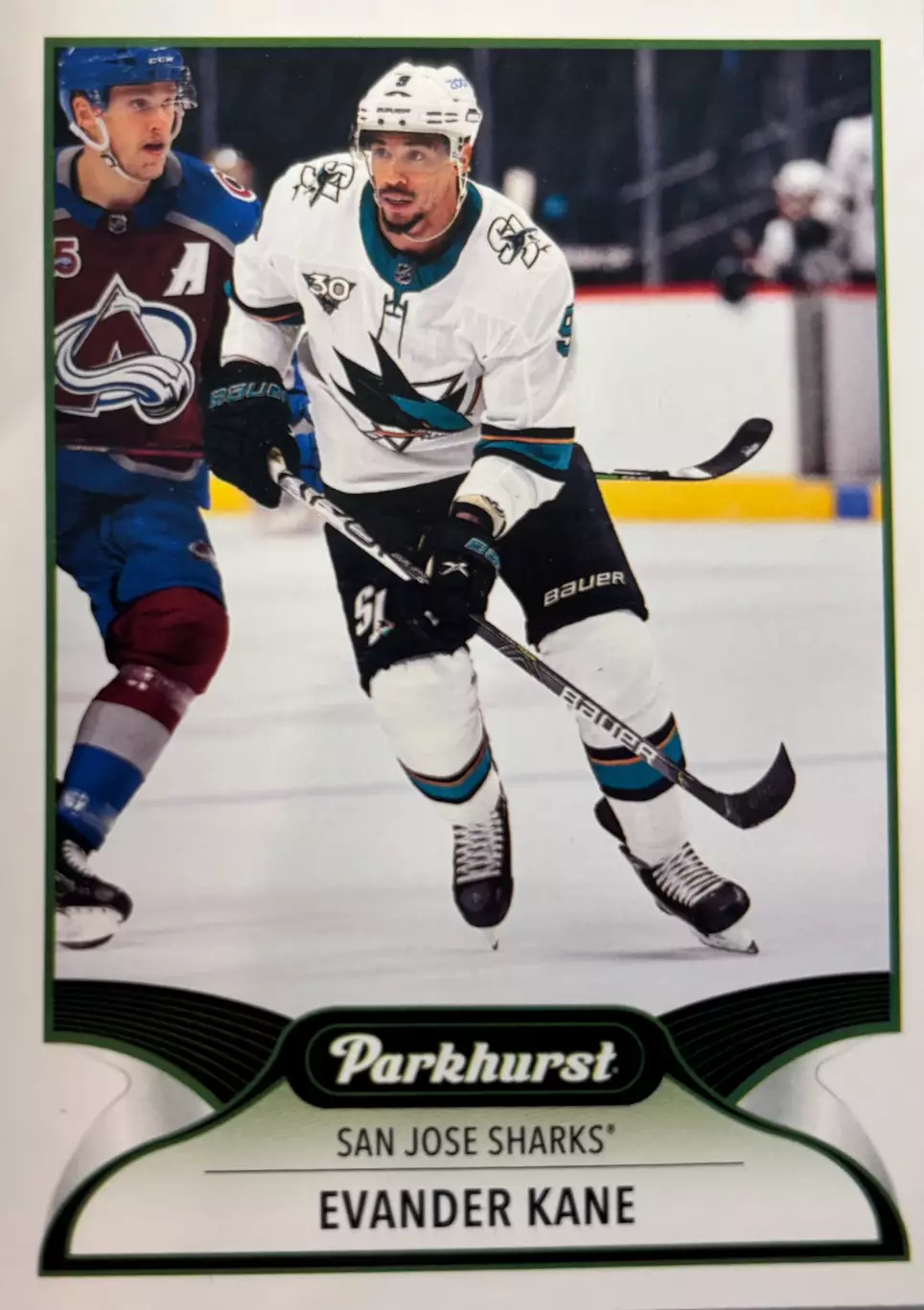 Карточка Эвандер Кейн San Jose Sharks/Сан-Хосе Шаркс, Динамо Минск НХЛ/NHL/КХЛ