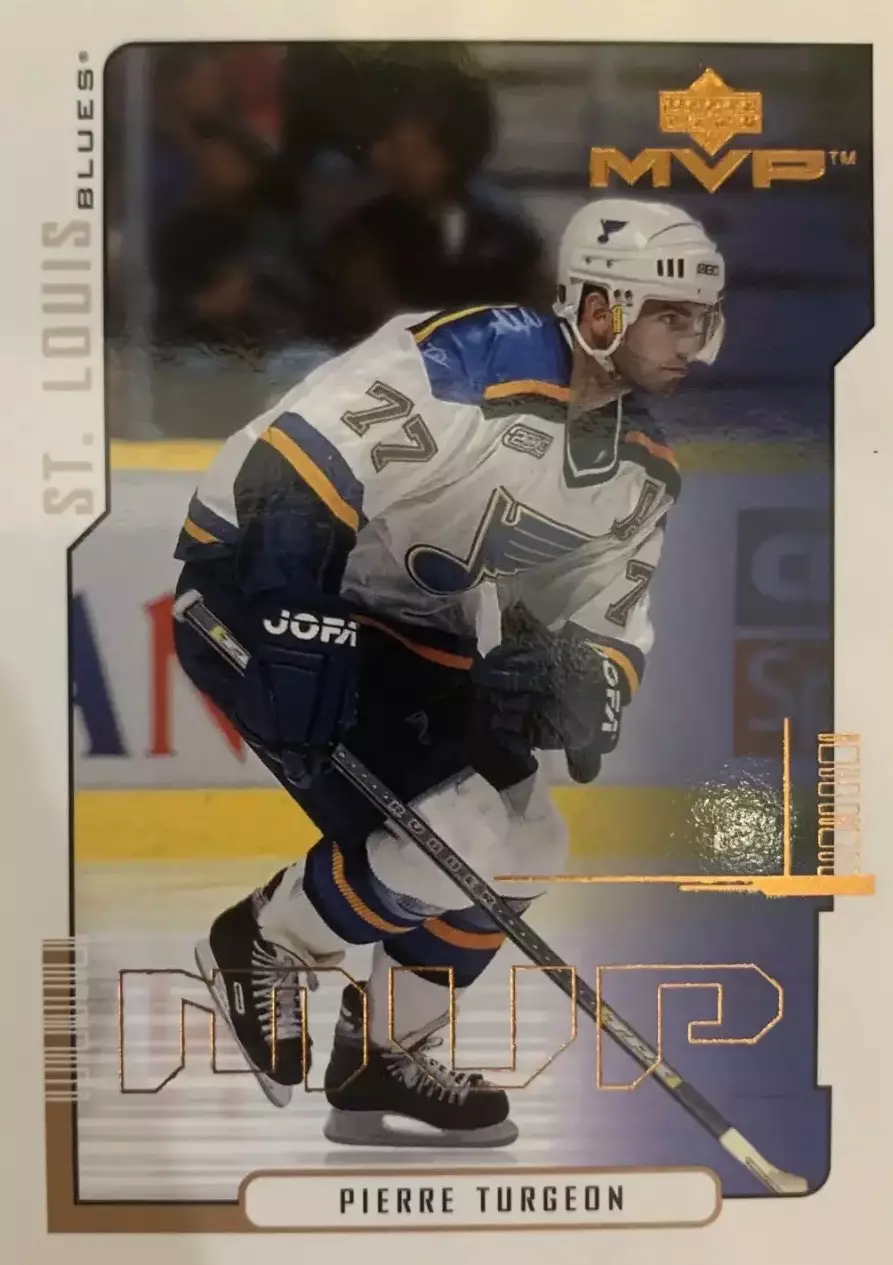 Хоккей. Карточка Pierre Turgeon-Пьер Тарджон St. Louis Blues - Сент-Луис НХЛ-NHL