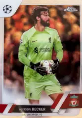 Футбол. Карточка Alisson Becker/Алиссон Бекер (Ливерпуль) Лига Чемпионов 2022-23