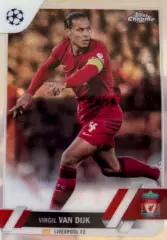Карточка Вирджил ван Дейк Ливерпуль, Саутгемптон Лига Чемпионов 2022/23 TOPPS