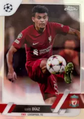 Футбол Карточка Luis Diaz/Луис Диас Ливерпуль/Порту Лига Чемпионов 2022-23 TOPPS