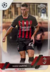 Футбол. Карточка Marko Lazetic/Марко Лазетич Милан Лига Чемпионов 2022-23 TOPPS