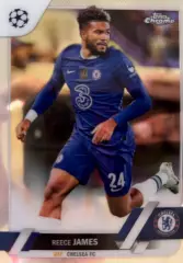 Футбол Карточка Reece James/Рис Джеймс Челси Лондон Лига Чемпионов 2022-23 TOPPS