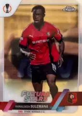 Футбол. Карточка Камалдин Сулемана Ренн, Саутгемптон Лига Европы 2022-23 TOPPS