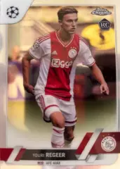 Футбол Карточка Youri Regeer/Юри Регер Аякс, Твенте Лига Чемпионов 2022/23 TOPPS