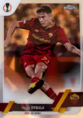 Футбол. Карточка Пауло Дибала Рома, Ювентус, Палермо Лига Европы 2022-23 TOPPS