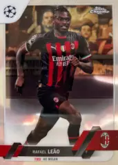 Футбол Карточка Rafael Leao/Рафаэл Леау Милан/Лилль Лига Чемпионов 2022-23 TOPPS