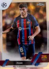 Футбол. Карточка Pedri/Педри FC Barcelona/Барселона Лига Чемпионов 2022/23 TOPPS
