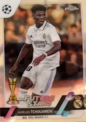 Футбол Карточка Орельен Чуамени Реал Мадрид, Монако Лига Чемпионов 2022-23 TOPPS