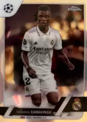 Футбол. Карточка Эдуарду Камавинга Реал Мадрид Лига Чемпионов 2022/23 TOPPS