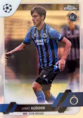 Футбол. Карточка Lynnt Audoor/Линнт Аудор Брюгге Лига Чемпионов 2022-23 TOPPS
