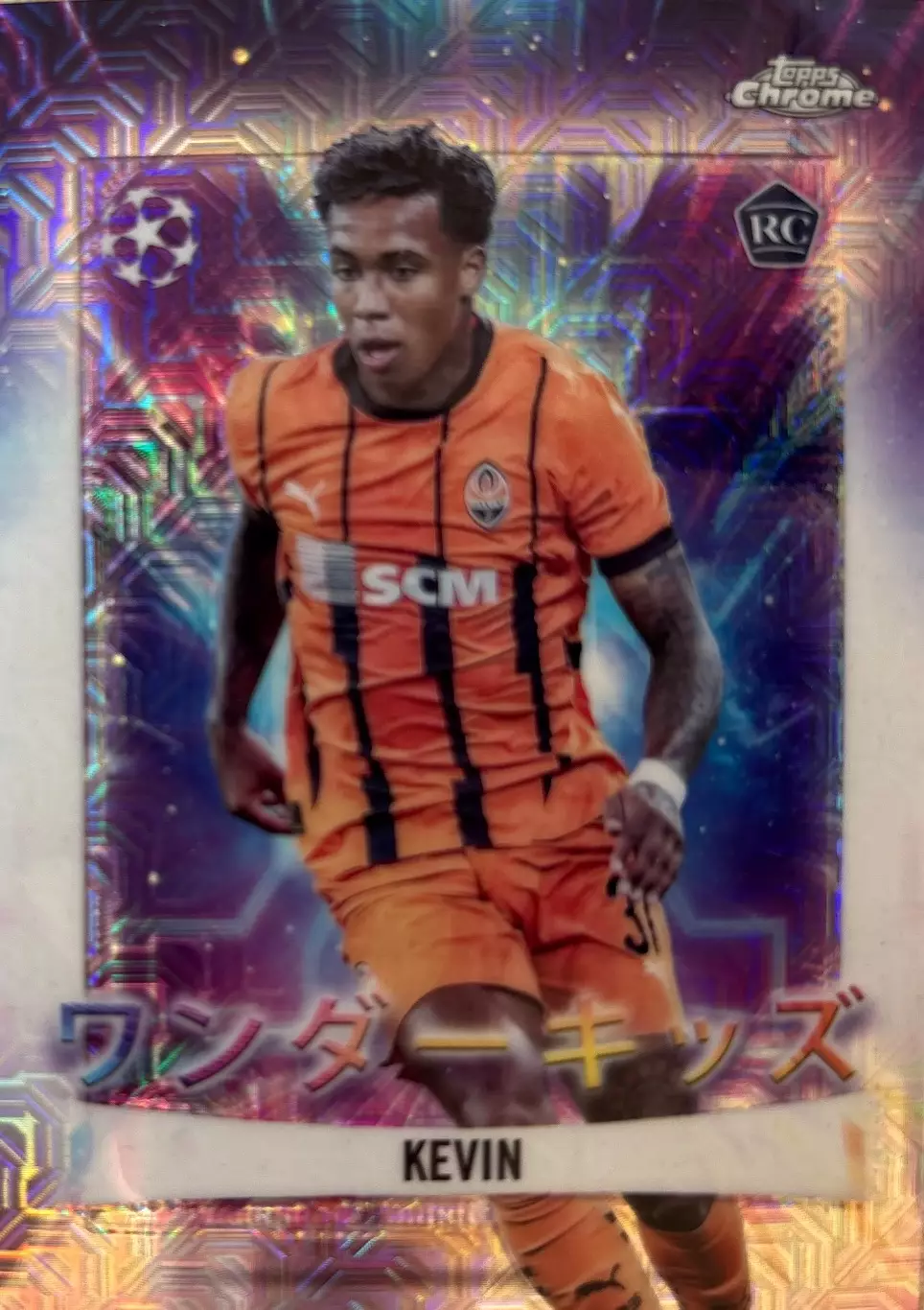 Футбол. Карточка Kevin/Кевин Шахтер Донецк, Фулхэм Лига Чемпионов 2024-25 TOPPS