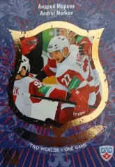Хоккей. Карточка Андрей Марков Витязь Чехов КХЛ/KHL сезон 2012/13 SeReal