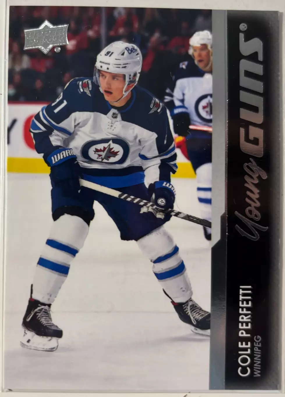 Хоккей Карточка Cole Perfetti-Коул Перфетти Winnipeg Jets/Виннипег Джетс НХЛ NHL