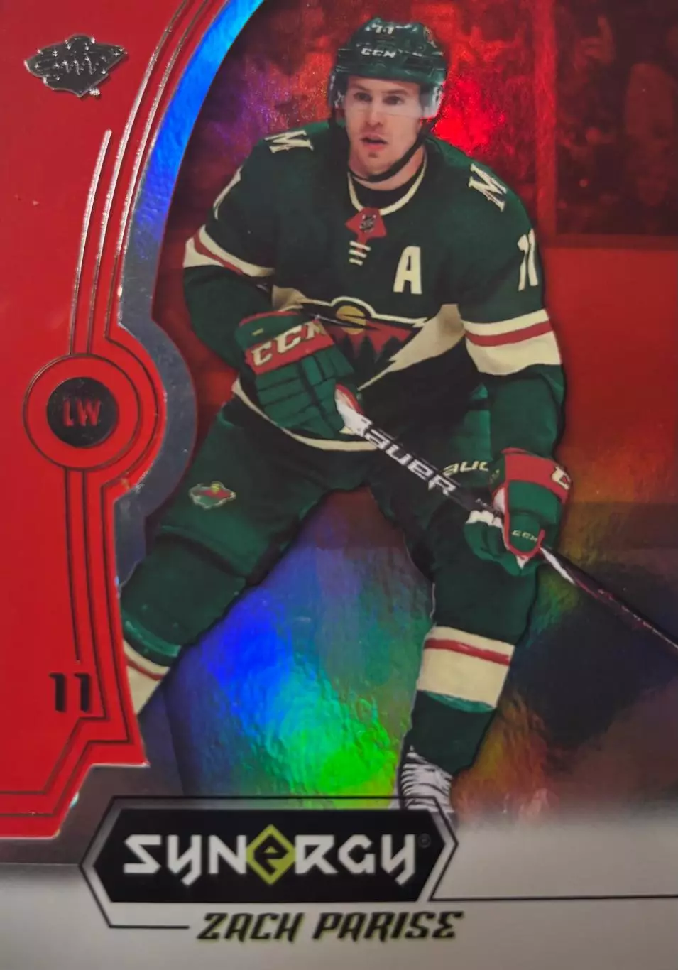 Хоккей. Карточка Zach Parise-Зак Паризе Minnesota Wild - Миннесота Уайлд НХЛ-NHL