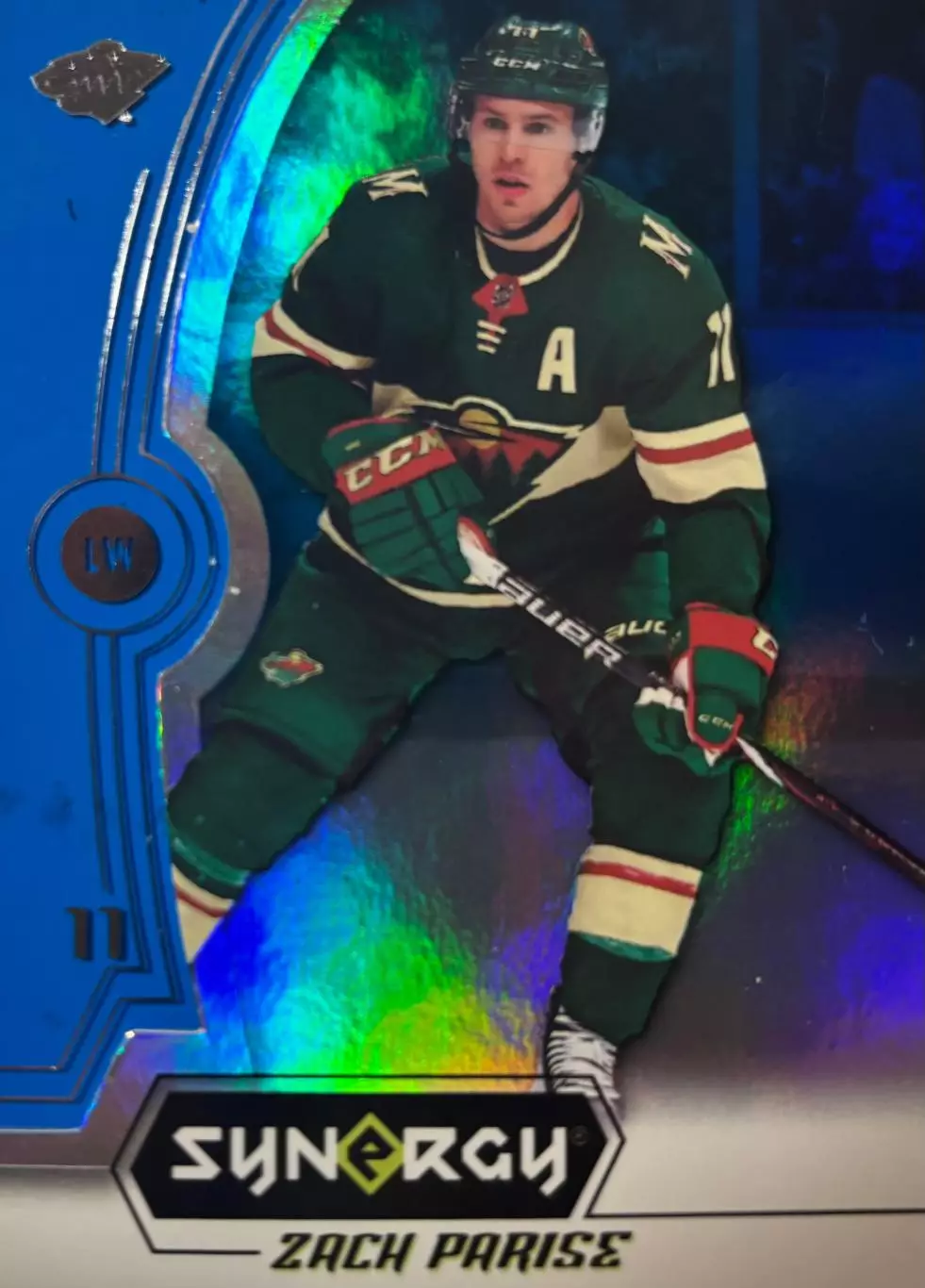 Хоккей. Карточка Zach Parise-Зак Паризе Minnesota Wild - Миннесота Уайлд НХЛ NHL