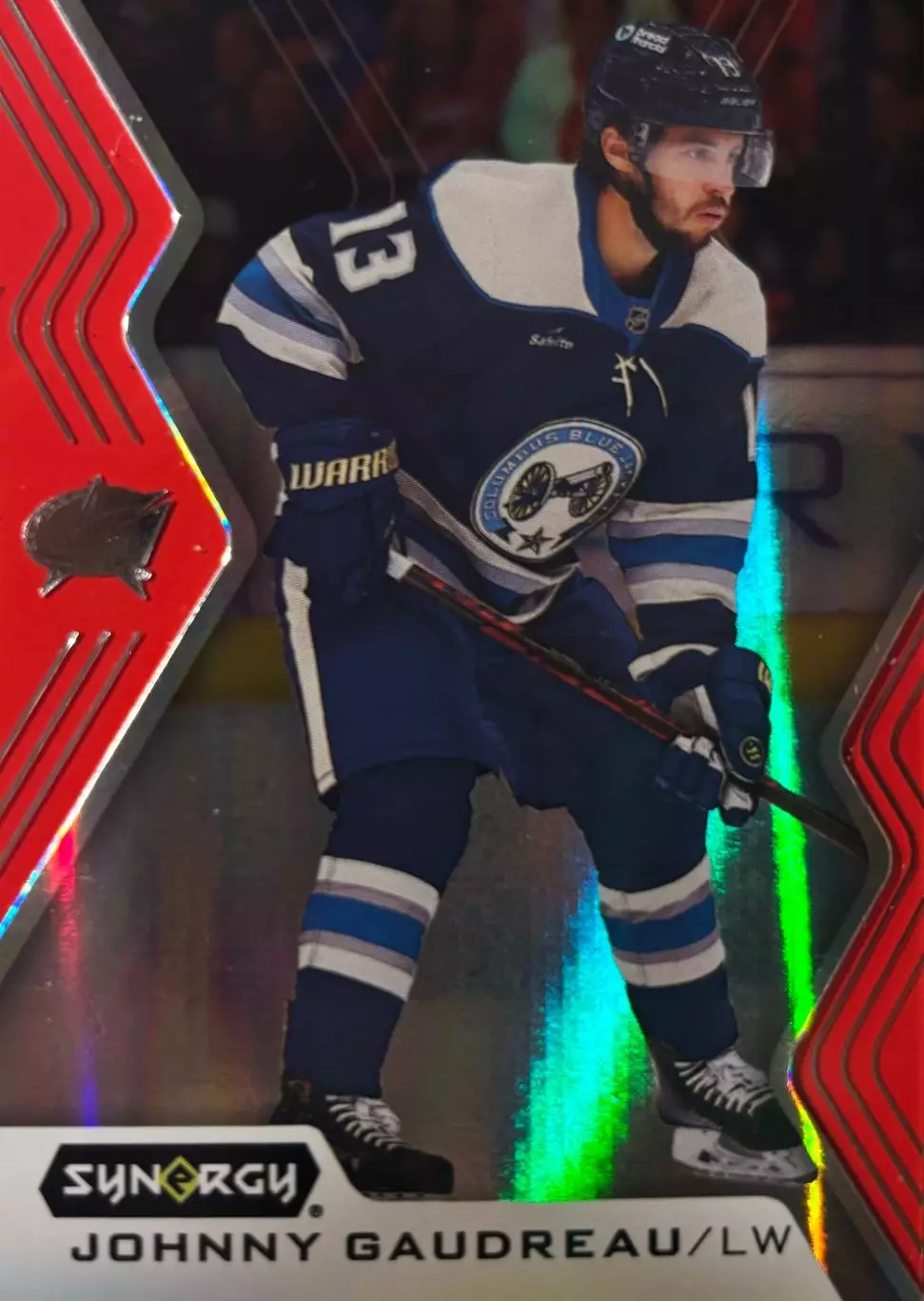 Карточка Johnny Gaudreau - Джонни Годро Columbus Blue Jackets - Коламбус НХЛ-NHL