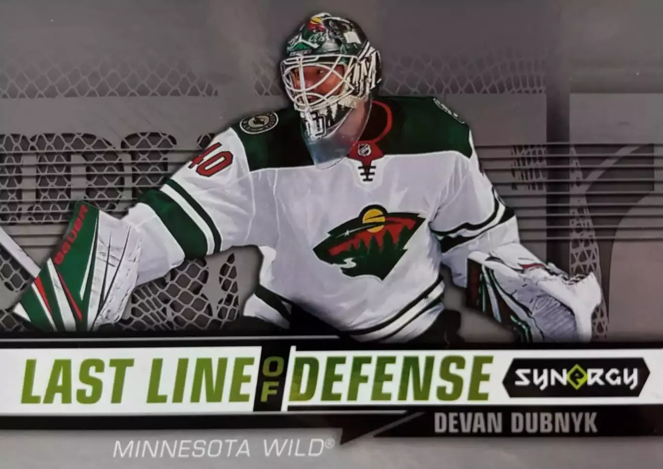 Хоккей Карточка Devan Dubnyk-Деван Дубник Minnesota Wild-Миннесота Уайлд НХЛ/NHL