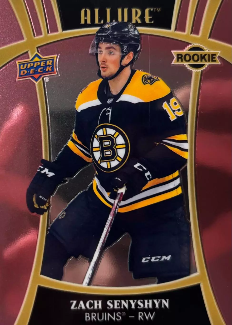 Хоккей. Карточка Zach Senyshyn - Зак Сенишин Boston Bruins-Бостон Брюинз НХЛ/NHL