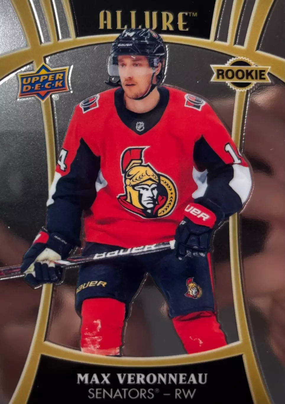 Хоккей. Карточка Max Veronneau - Макс Веронно Ottawa Senators - Оттава НХЛ/NHL