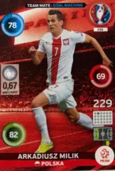 Футбол. Карточка Гжегож Крыховяк Польша, Локомотив Москва Euro/Евро 2016 Panini