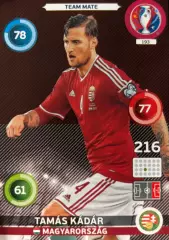 Футбол. Карточка Kadar/Тамаш Кадар Венгрия, Динамо Киев Euro/Евро 2016 Panini