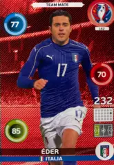 Футбол. Карточка Eder / Эдер Italia/Италия, Интер Euro/Евро 2016 Panini/Панини