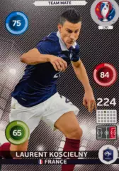 Футбол Карточка Laurent Koscielny/Лоран Косельни Франция, Арсенал Евро/Euro 2016