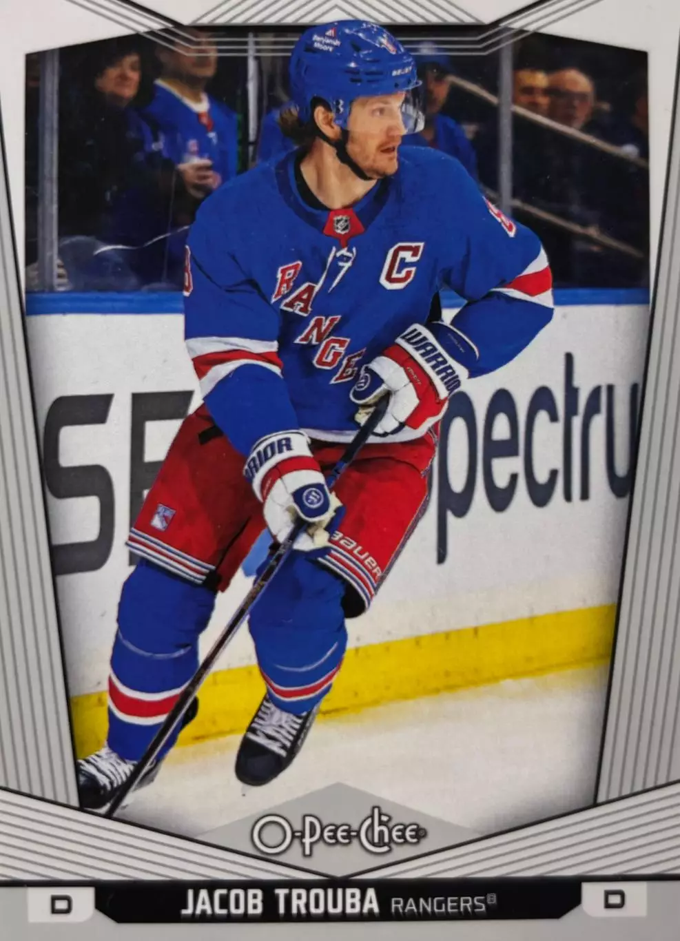 Хоккей. Карточка Jacob Trouba-Джейкоб Труба New York Rangers - Рейнджерс НХЛ/NHL