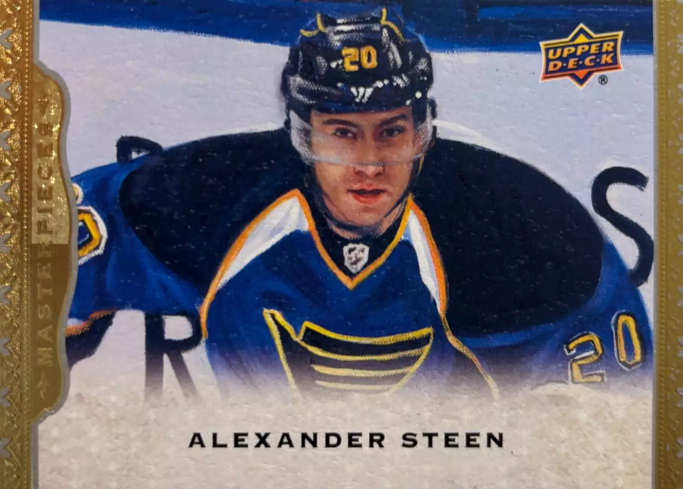 Карточка Alexander Steen-Александр Стин St. Louis Blues - Сент-Луис Блюз НХЛ NHL